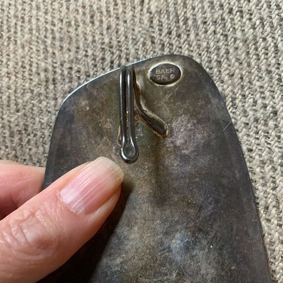 Marjorie Baer hand Embellished adjustable 2” Designer Belt - Picture 6 of 8